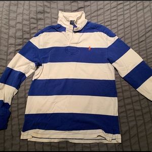 Ralph Lauren Long Sleeve Rugby Shirt - Size M